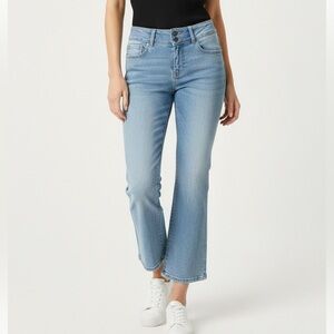 Women’s TAKE TWO BE ONE Low Rise Light Wash Denim Jeans